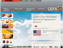Tablet Screenshot of g-e-f-a.de